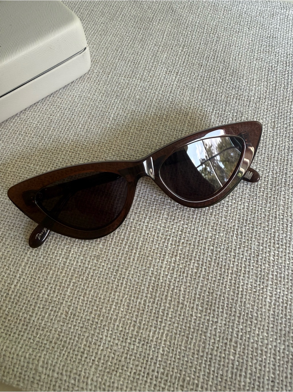 Chimi Cat Eye Tortoise Sunglasses #006 — image 3 of 6